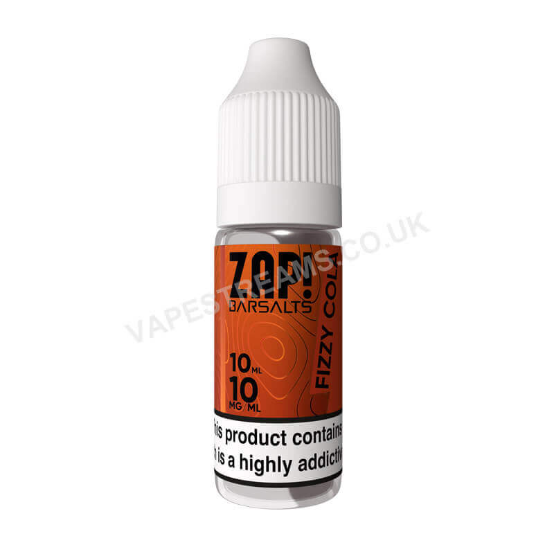Fizzy Cola Nicotine Salt E-Liquid by ZAP! Bar Salts