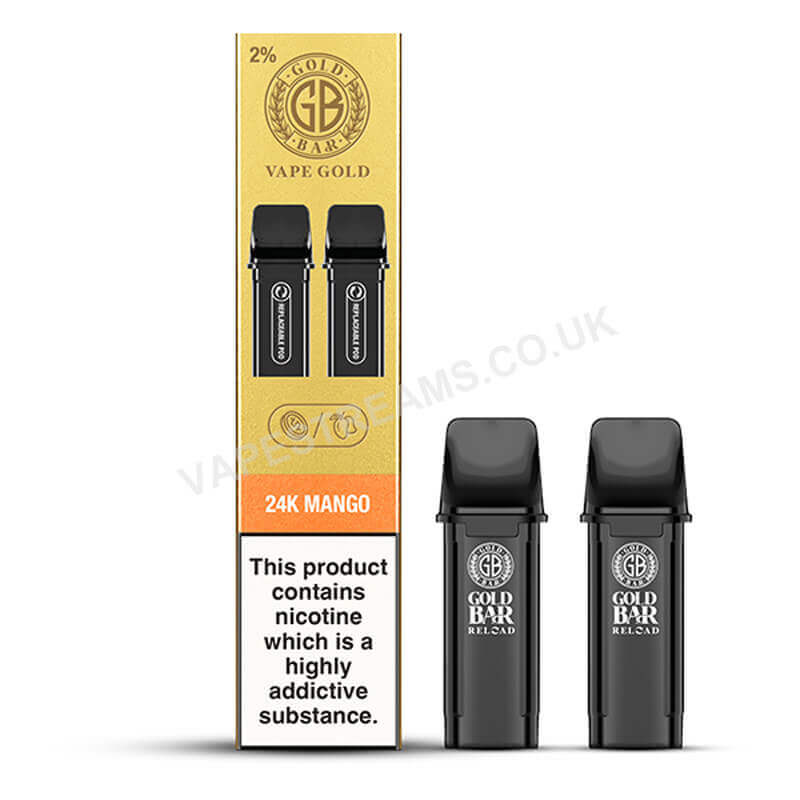 Gold Bar Reload 24k Mango Prefilled Pod