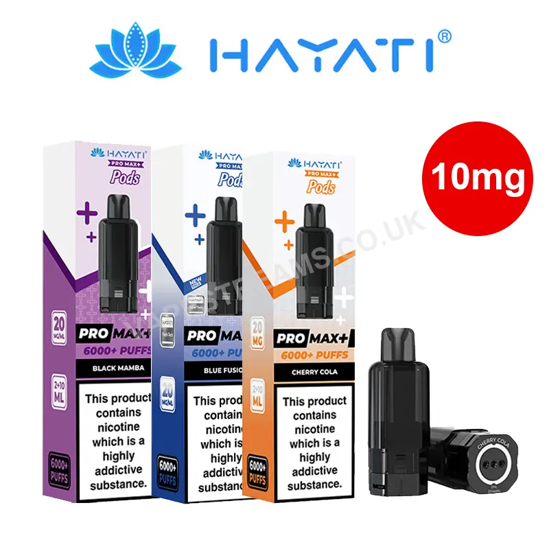 Hayati Pro Max Plus Refill Pods (10mg)