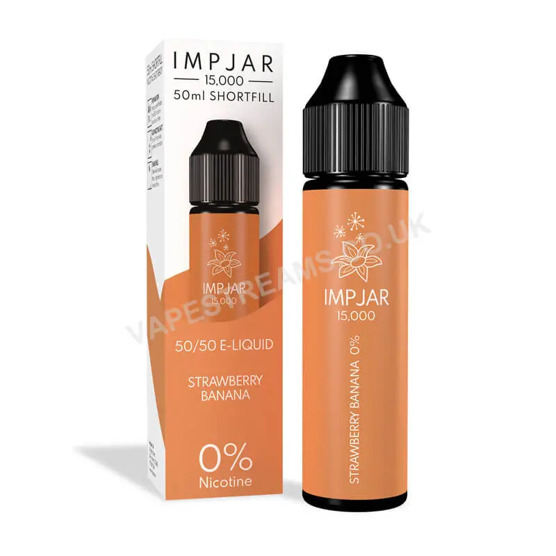 Imp Jar Strawberry Banana E-Liquid Shortfill