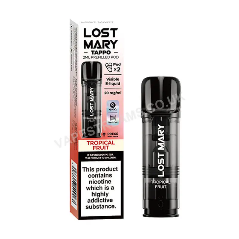 Lost Mary Tappo Tropical Fruit Prefilled Pods