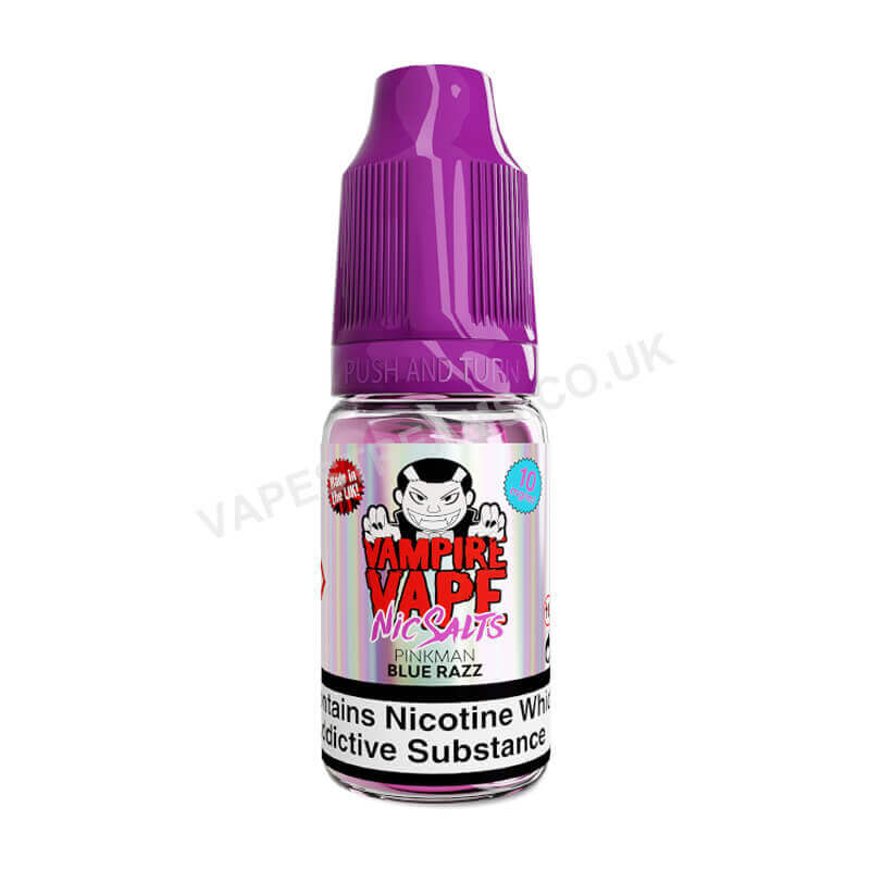 Pinkman Blue Razz Nic Salt E-Liquid by Vampire Vape